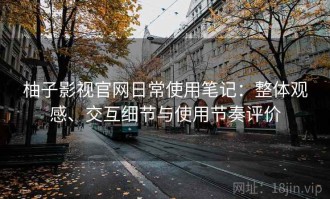 柚子影视官网日常使用笔记：整体观感、交互细节与使用节奏评价