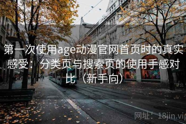 第一次使用age动漫官网首页时的真实感受：分类页与搜索页的使用手感对比（新手向）