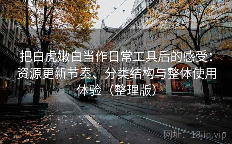 把白虎嫩白当作日常工具后的感受:资源更新节奏、分类结构与整体使用体验(整理版) 把白虎嫩白当作日常工具后的感受:资源更新节奏、分类结构与整体使用体验(整理版)