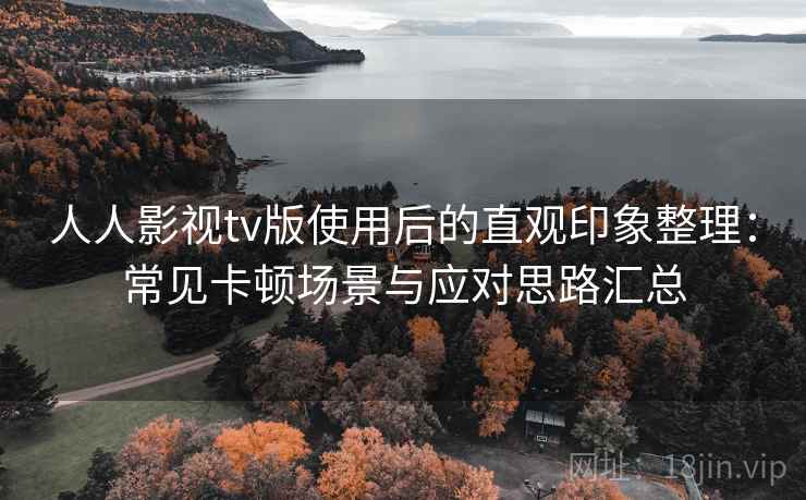 人人影视tv版使用后的直观印象整理：常见卡顿场景与应对思路汇总