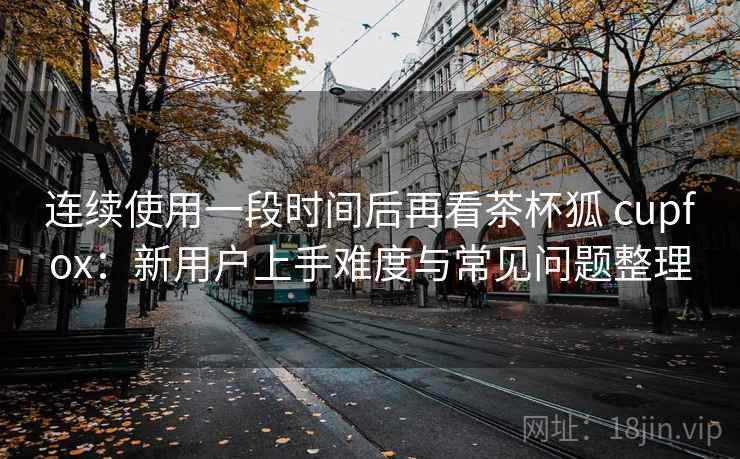 连续使用一段时间后再看茶杯狐 cupfox：新用户上手难度与常见问题整理